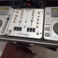 consolle dj gemini vintage 