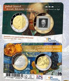 2 Serie monete Pittori Olandesi Van Gogh e Verneer