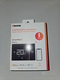 Termostato Bticino Smarther 2 colore nero da incas