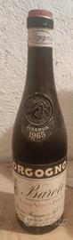 Vino Barolo 1965 "Riserva Borgogno Giacomo&figli"