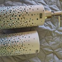 set bagno ceramica e metallo 