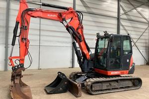 Mini escavatore KUBOTA KX080-4 TRIPLICE