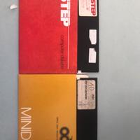 Mini diskette 1D IBM anni 70 vintage