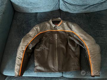 giubbotto moto in pelle Dainese