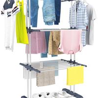 Stendino, 4 Livelli Stendibiancheria Verticale All