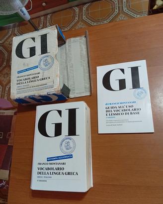 GI - Vocabolario della lingua greca 3 Edizione