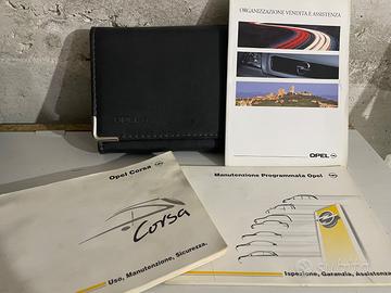 Libretto uso e manutenzione OPEL CORSA C