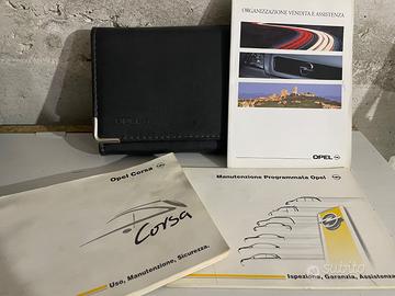 Libretto uso e manutenzione OPEL CORSA C