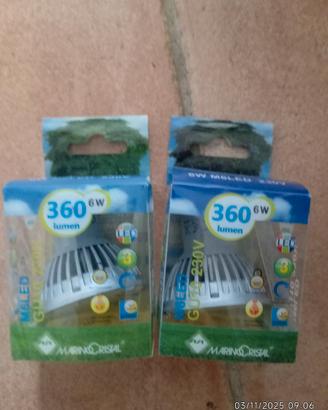 Lampadine LED M6 6W GU10 230V
