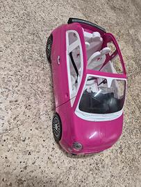 Auto Barbie Fiat 500 rosa – macchina giocattolo co