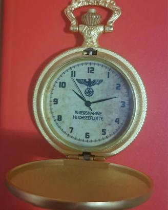 orologio da tasca stile militare  tedesco quarzo 
