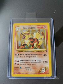 Carta Pokemon Blaine's Arcanine - Gym Challenge