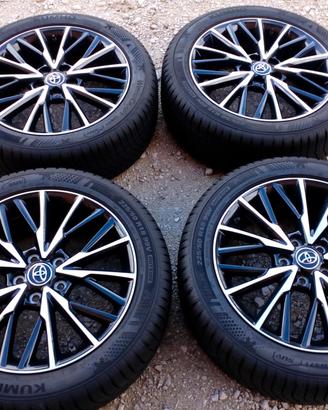 CERCHI E GOMME TERMICHE 18 TOYOTA COD:1970