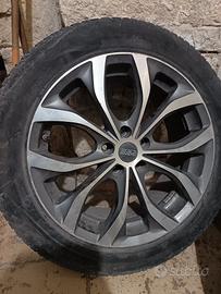 4 Cerchi in lega da 18" bicolore per jeep/fiat

