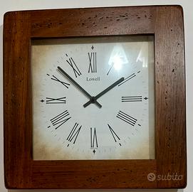 Orologio parete vintage Lowell