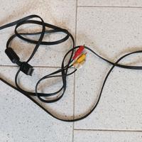 CAVO PS2 ORIGINALE + ADATTATORE ORIGINALE