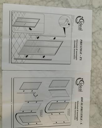 IDEAL STANDARD - Box doccia 100x80 satinato