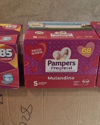 Pannolini Pampers Progressi Mutandino