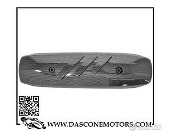 Protezione marmitta tmax 2001 2007 carbon look