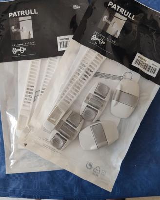 2 x Ikea Patrull ferma ante / ferma cassetti