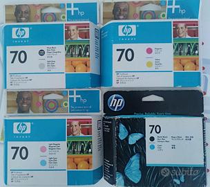 Testine di stampa HP 70