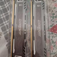 RAM Crucial Ballistix 16gb DDR4,3000MHz (2x8gb)
