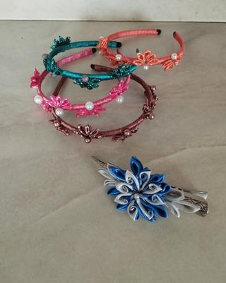 fermagli decorati a mano