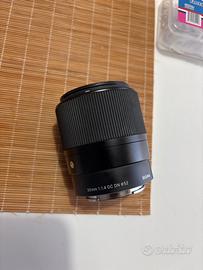 Sigma 30mm f/1.4 emount sony