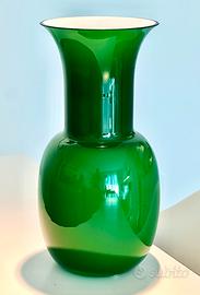 Vaso Aureliano Toso opalino verde antiquariato