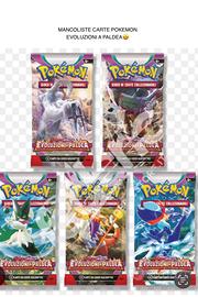 Completo mancoliste Pokemon EVOLUZIONI A PALDEA