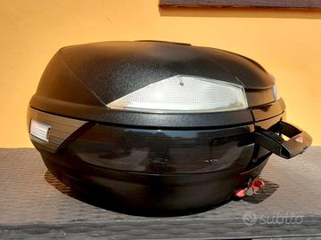 bauletto  givi /kappa 53 lt  come nuovo+ piastre