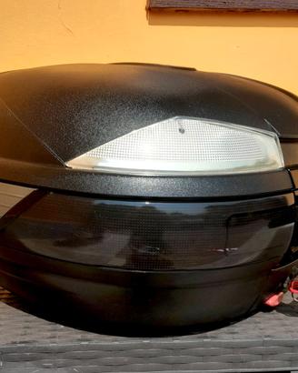 bauletto  givi /kappa 53 lt  come nuovo+ piastre