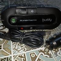 Kit Vivavoce Bluetooth per Auto, Nero SuperTooth