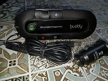 Kit Vivavoce Bluetooth per Auto, Nero SuperTooth