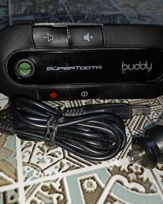 Kit Vivavoce Bluetooth per Auto, Nero SuperTooth