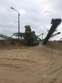 Impianto selezione inerti