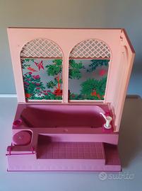 Bagno di bellezza Barbie Mattel versione rosa 1981