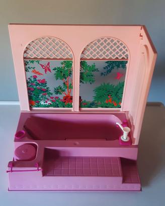 Bagno di bellezza Barbie Mattel versione rosa 1981