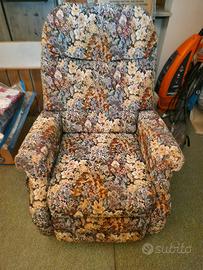 Poltrona reclinabile elettrica