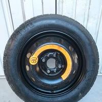 Ruotino Ruota di scorta Fiat Lancia Raggio14 4Fori