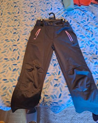 caldi pantaloni imbottiti bambina