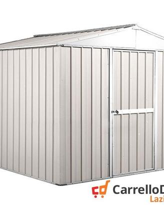Box porta attrezzi in lamiera 276x260 bianco