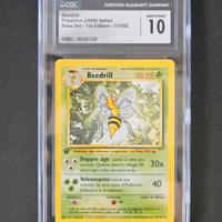 Carta pokemon Beedrill POP 1 CGC 10 17/102 ita Set