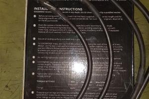 Porsche 991 e Boxster 981/718 Tubi freno GOODRIDGE