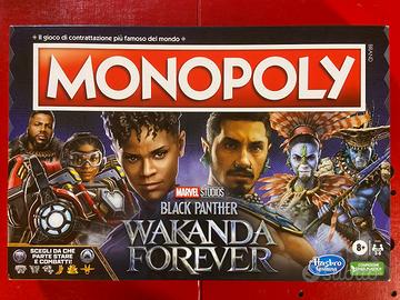 Monopoly Wakanda forever Hasbro Marvel