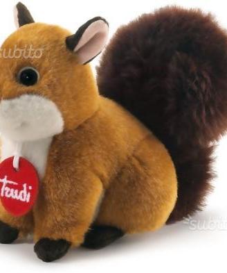 Trudi scoiattolo con coda marrone 15 cm