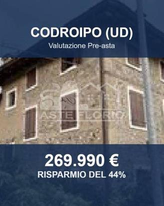 Immobile in asta di 355 m² con box auto a Codroipo