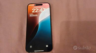 Apple iPhone 15 Pro Max 256GB 100% batteria