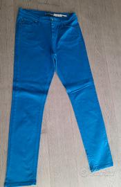 Pantaloni jeans blu taglia m