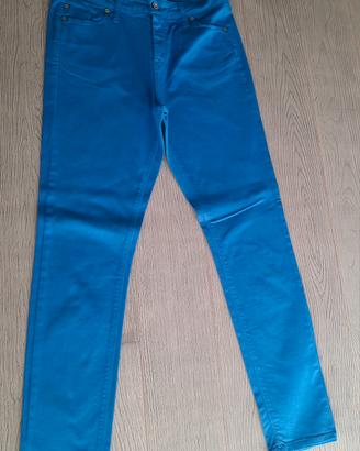 Pantaloni jeans blu taglia m
